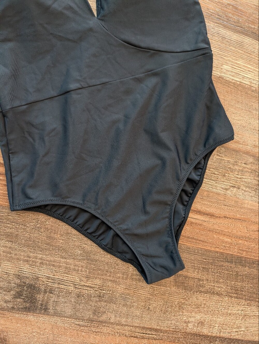 Summersalt Plunge V-Neck Criss Cross Open Back One-Piece Swimsuit Sz 6 - Picture 4 of 12